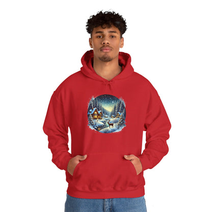 Reindeer Fueled Magic - Hooded Sweatshirt