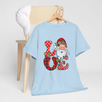 Festive Santa LOVE - T-Shirt