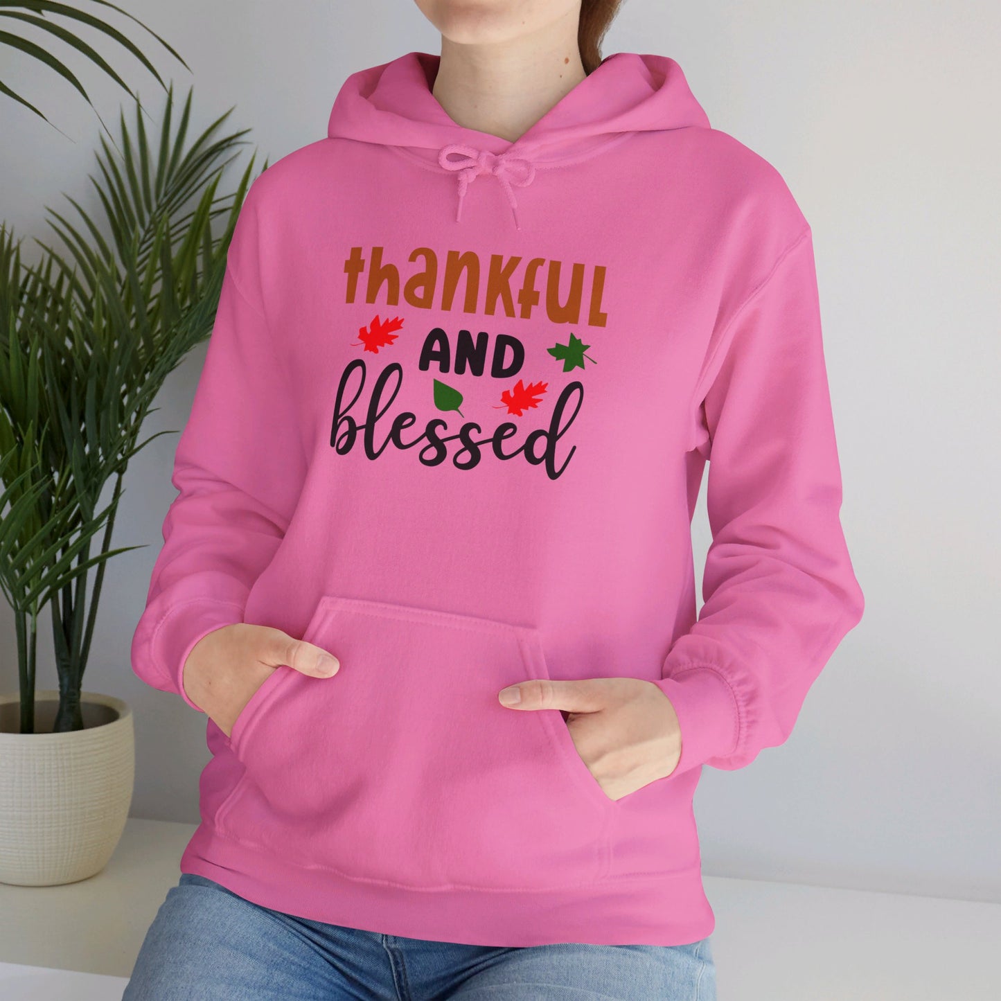 Thankful And Blessed - Hooded Sweatshirt