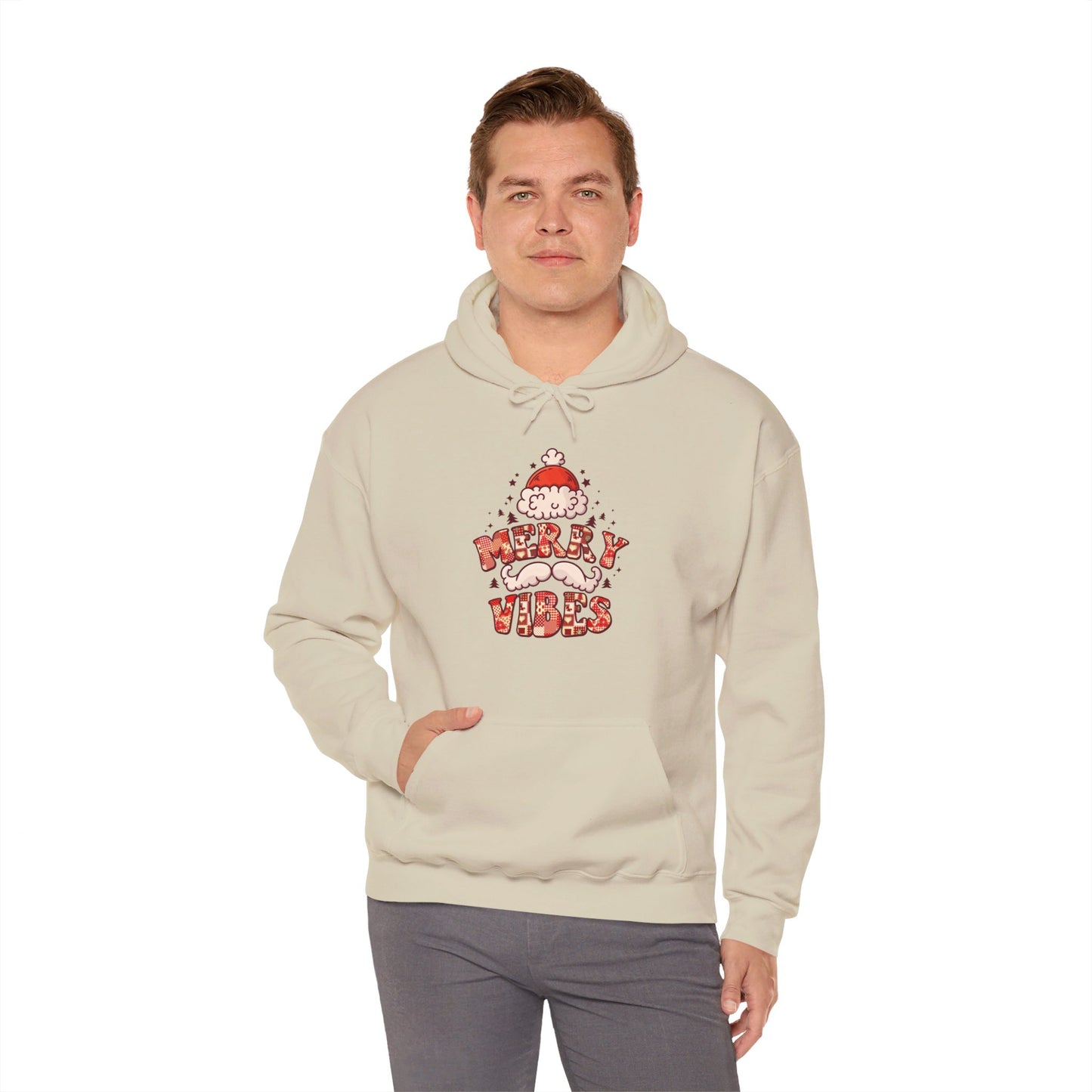 Merry Vibes - Hooded Sweatshirt