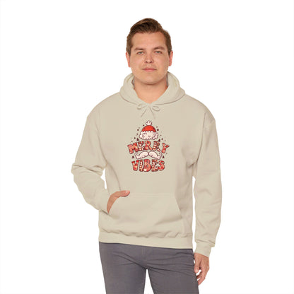 Merry Vibes - Hooded Sweatshirt