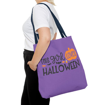 This Girl Loves Halloween - Tote Bag