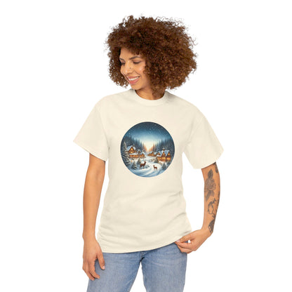 Magical Snowy Night - T-Shirt