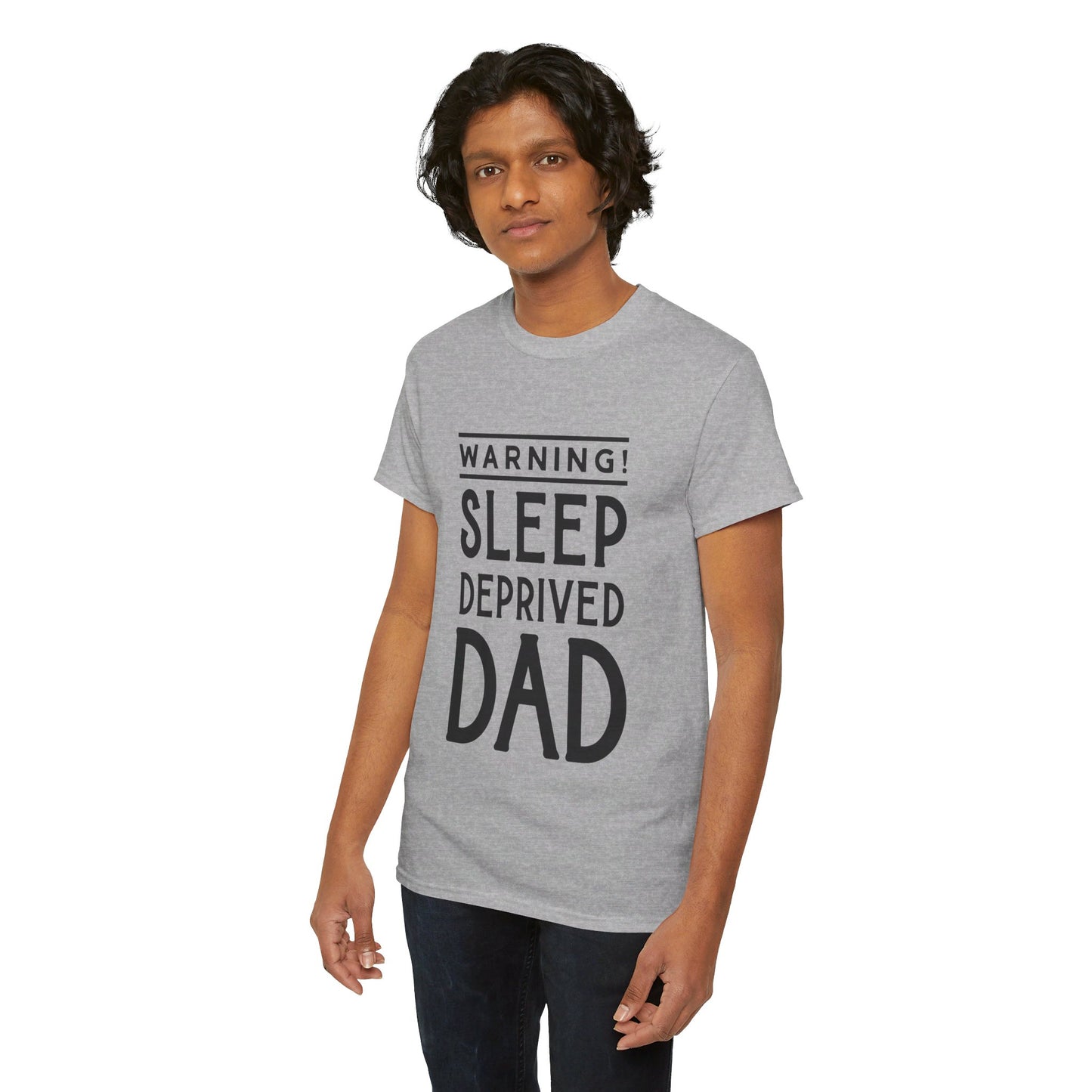 Warning Sleep Deprived Dad - T-Shirt