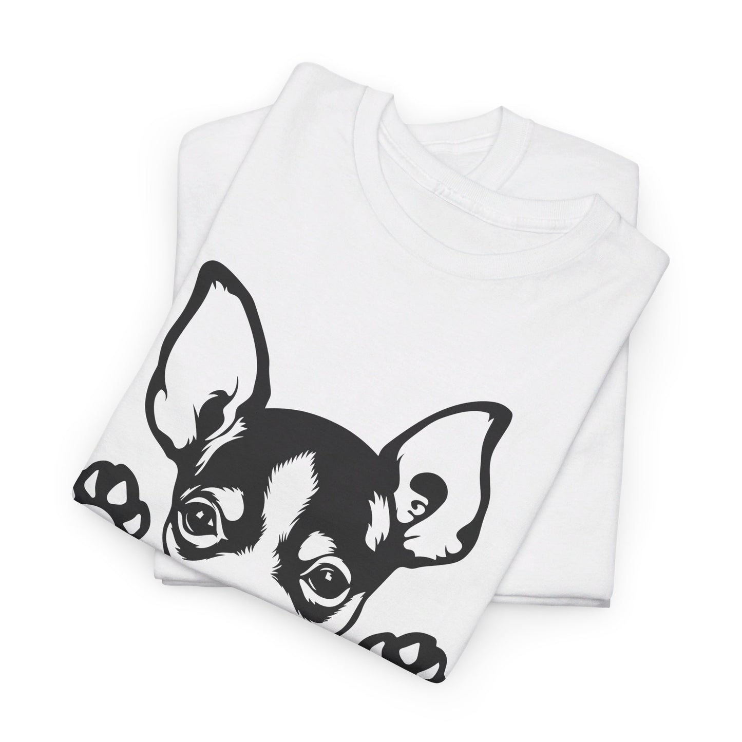 Peeking Chihuahua, Pure Cuteness - T-Shirt