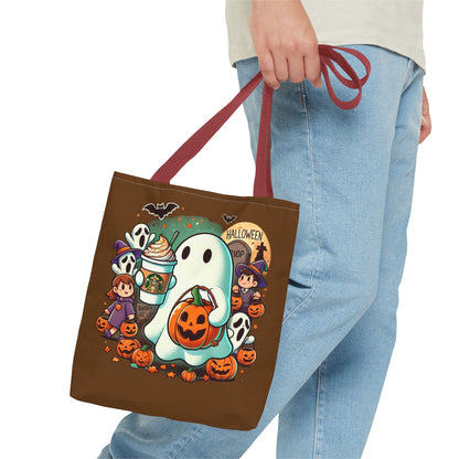 Ghost trick or treating - Tote Bag