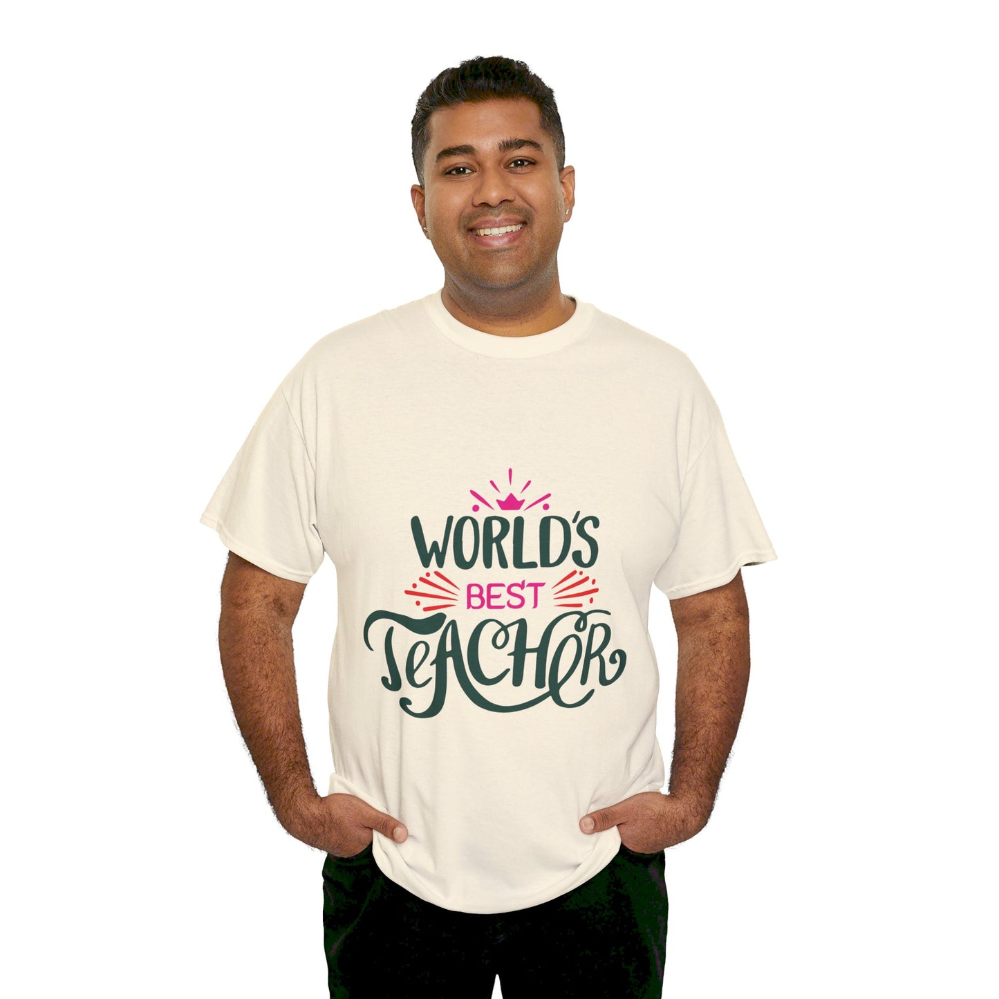 Worlds best teacher - T-Shirt