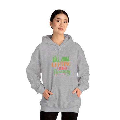 Camping Is My Therapy - Hooded Sweatshirt