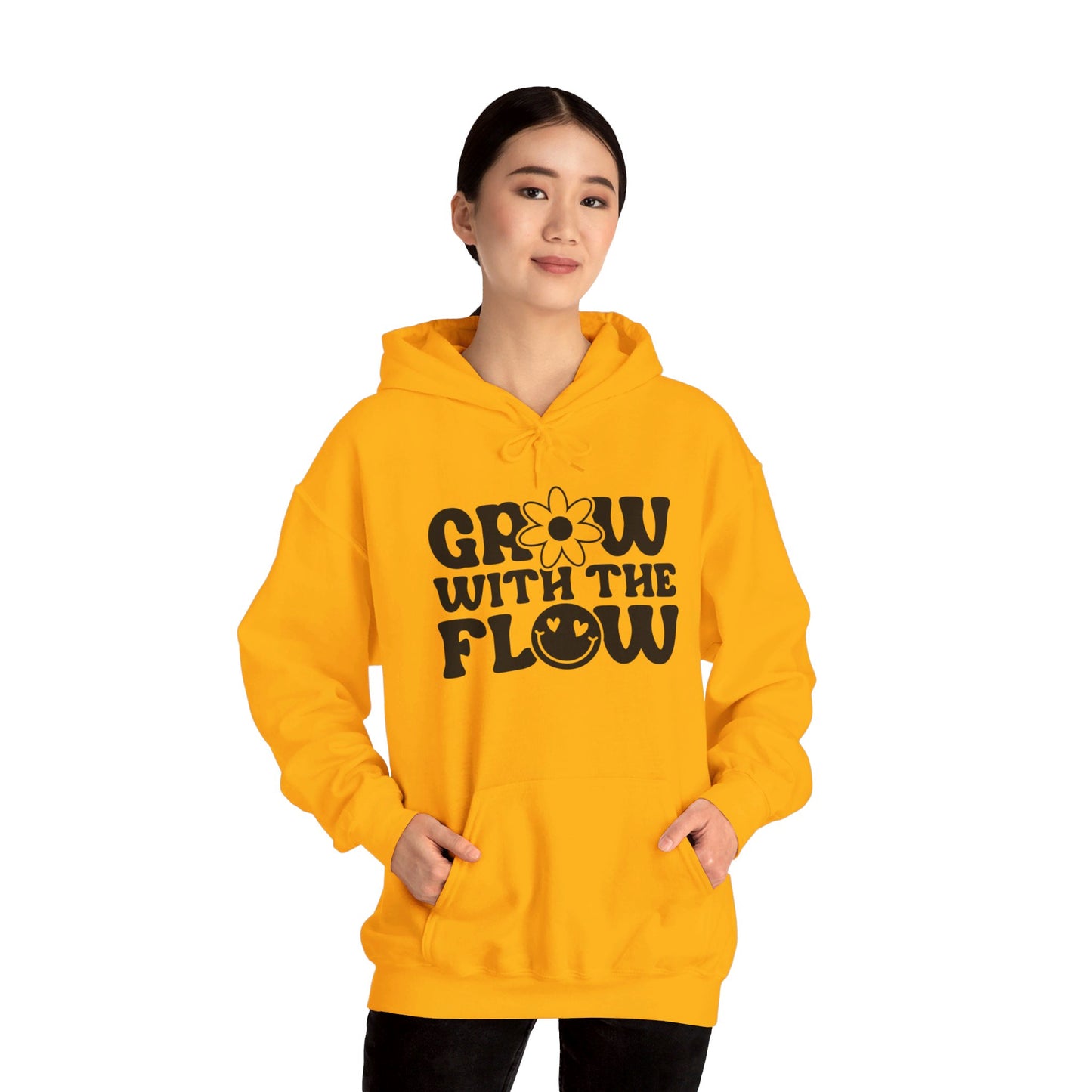 Crow With The Flow - Hooded Sweatshirt