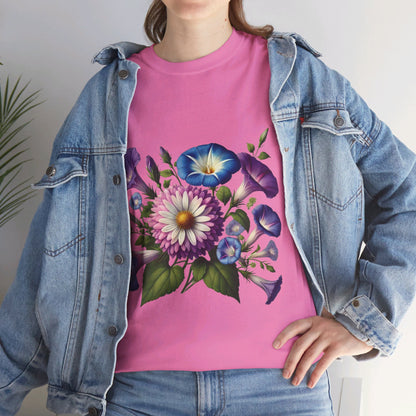 September Flowers - Birth Month - T-Shirt