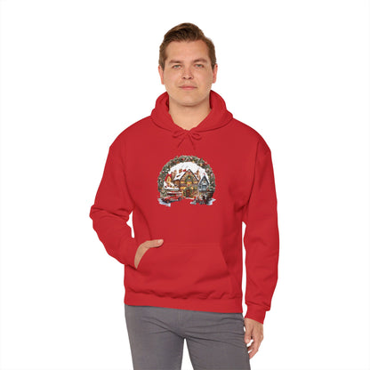 Christmas Village Bliss - Hooded Sweatshirt