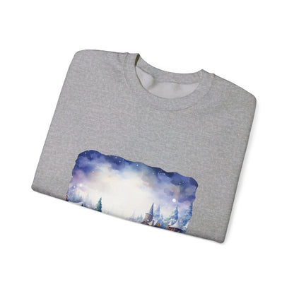 Snowy Christmas Village 5 - Sweatshirt