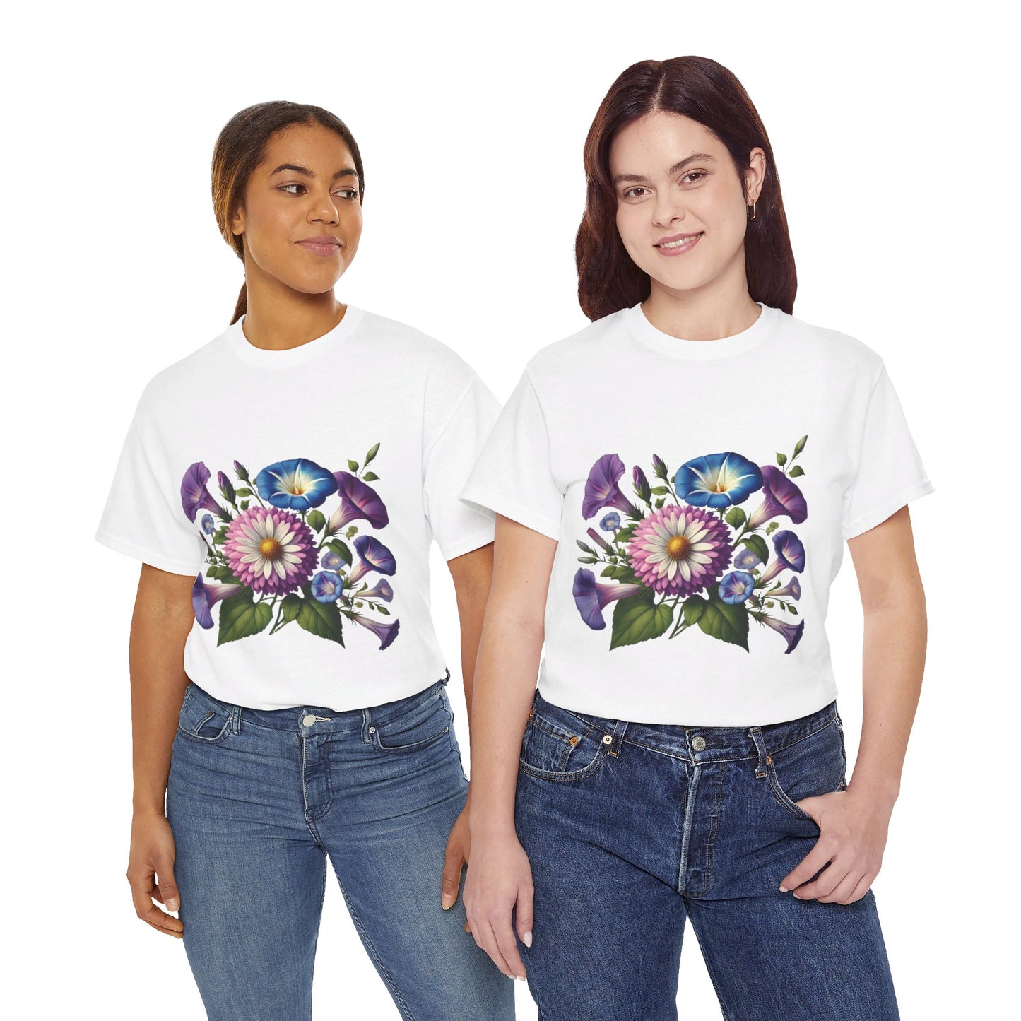 September Flowers - Birth Month - T-Shirt