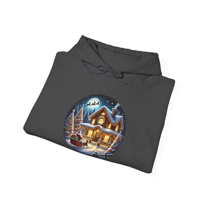 Santa's Joyful Ride - Hooded Sweatshirt