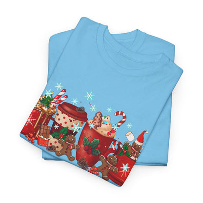 Christmas Cocoa & Gingerbread Delight - T-Shirt