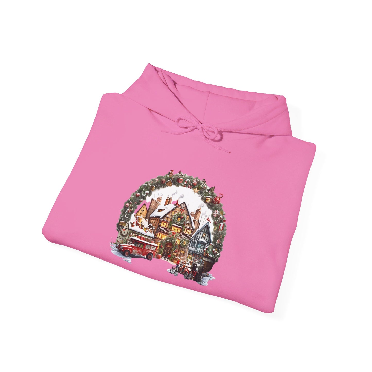 Christmas Village Bliss - Hooded Sweatshirt