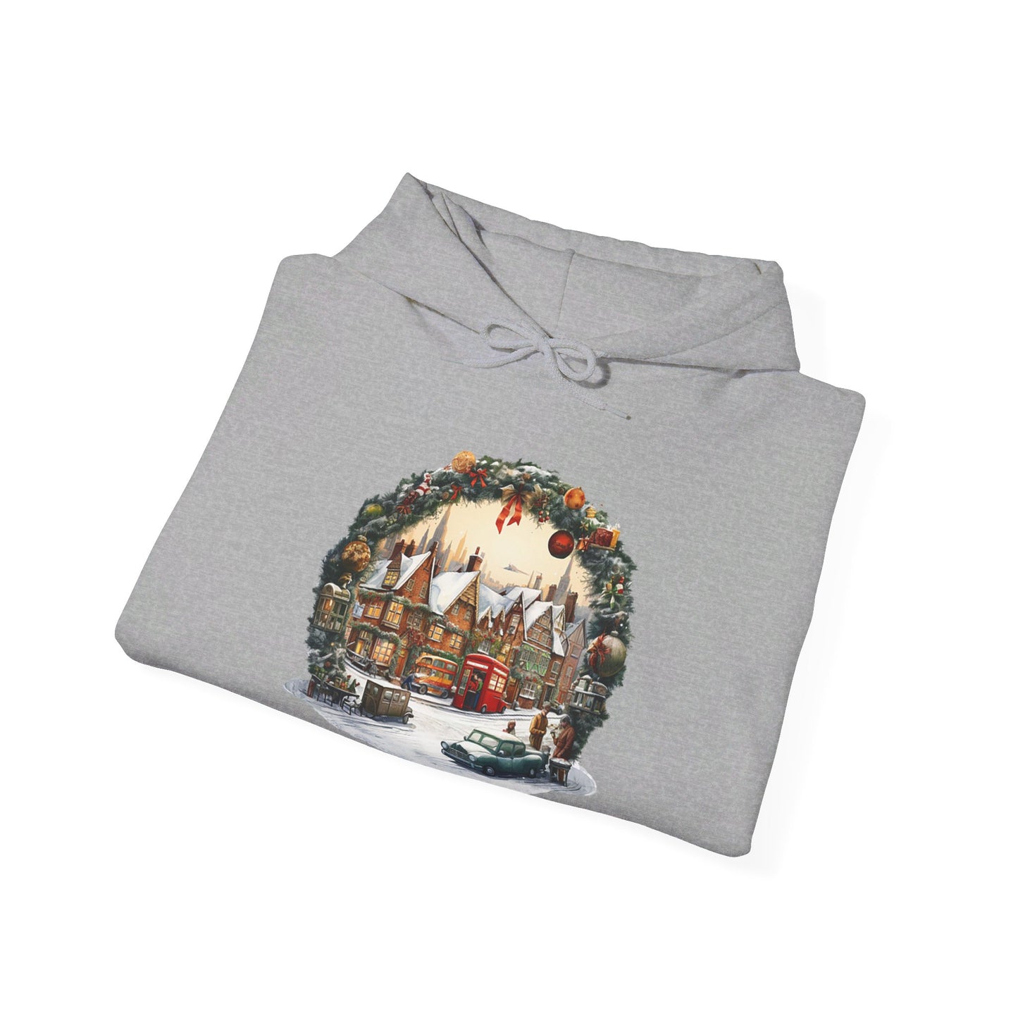 Village Holiday Spirit - Hooded Sweatshirt