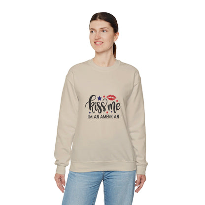 Kiss Me I'm An American - Sweatshirt