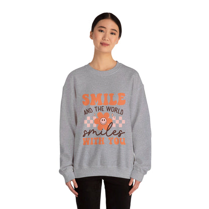 Smile And The World Smiles With You - Sweatshirt