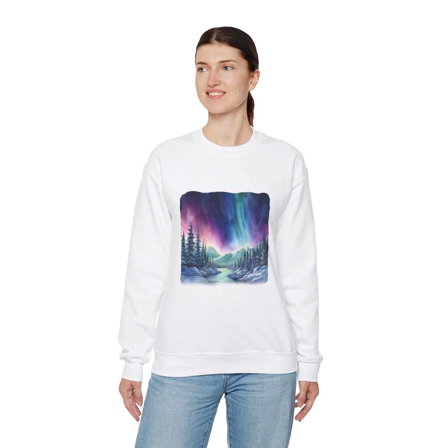 Northern Lights - Crewneck Sweatshirt