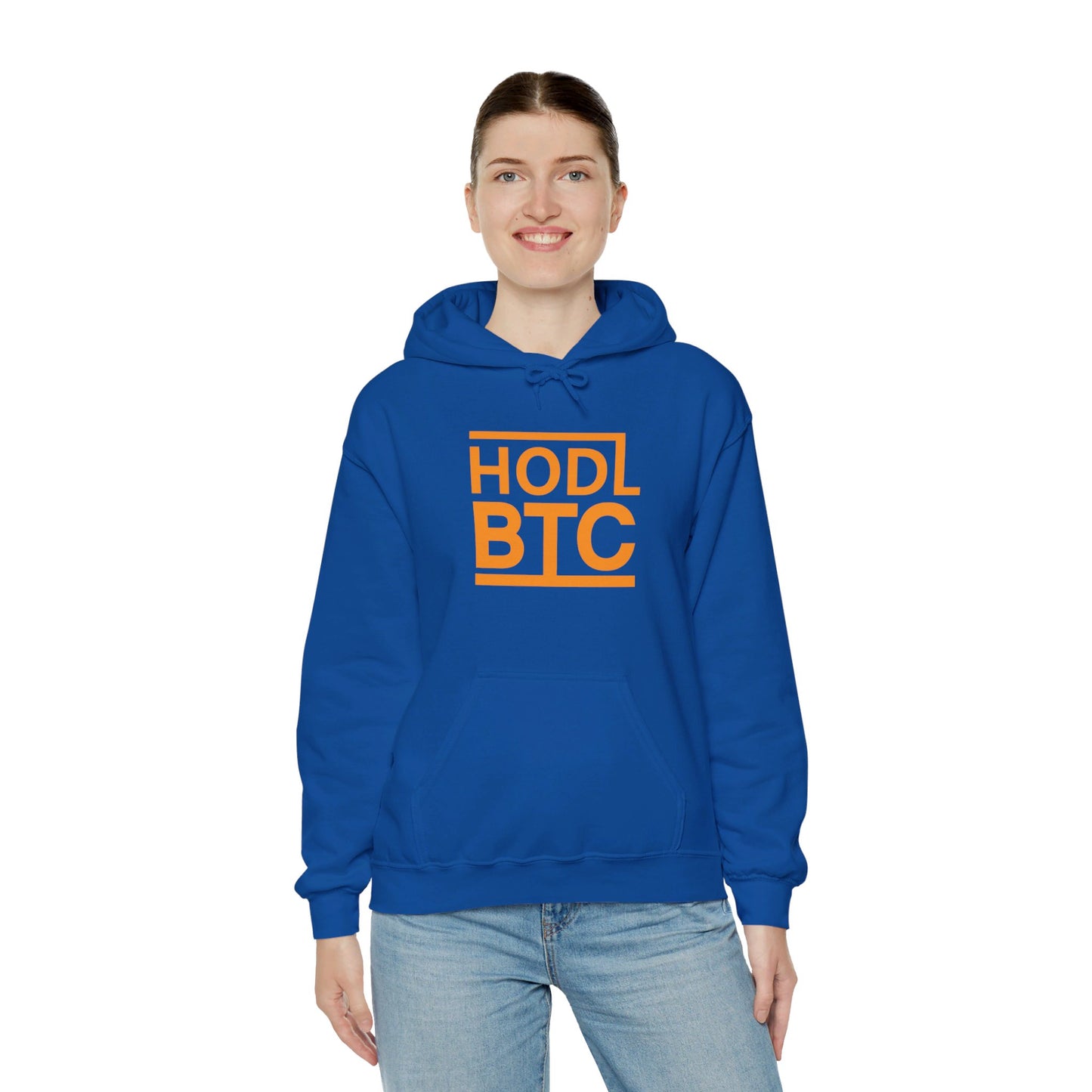 HODL BTC, Embrace the Future - Hooded Sweatshirt