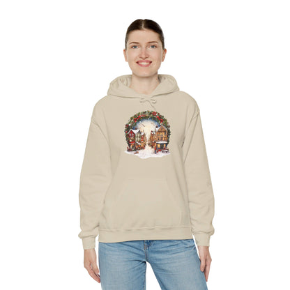 Magical Christmas Village Day - Hooded Sweatshirt