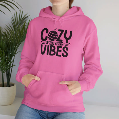 Cozy Up with Winter Vibes - Hooded Sweatshirt