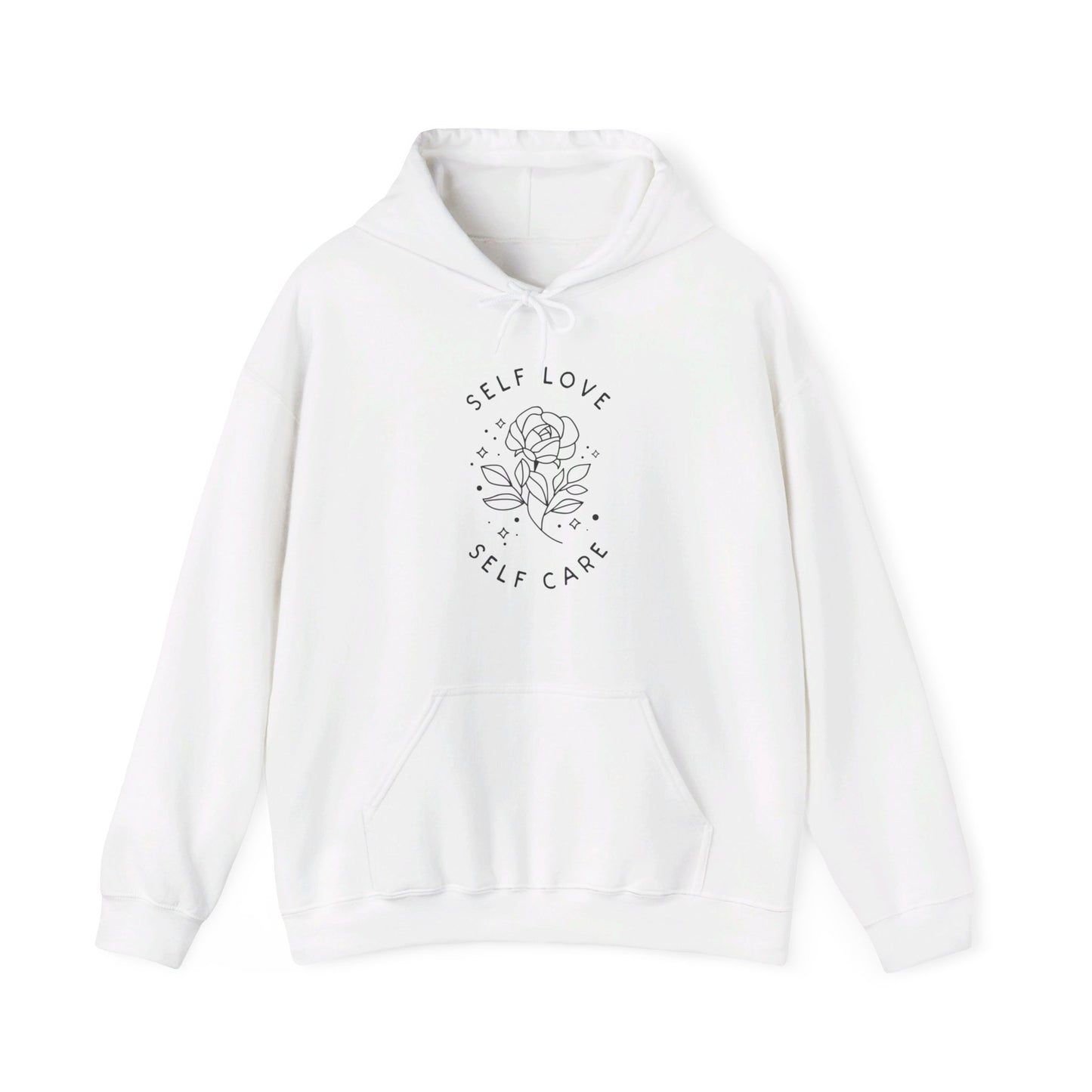 Self Love, Self Care - Hooded Sweatshirt