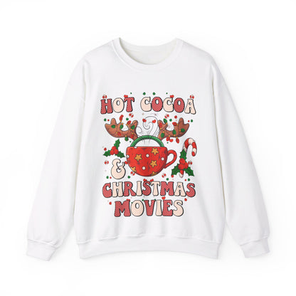 Hot Cocoa Christmas Movies - Crewneck Sweatshirt