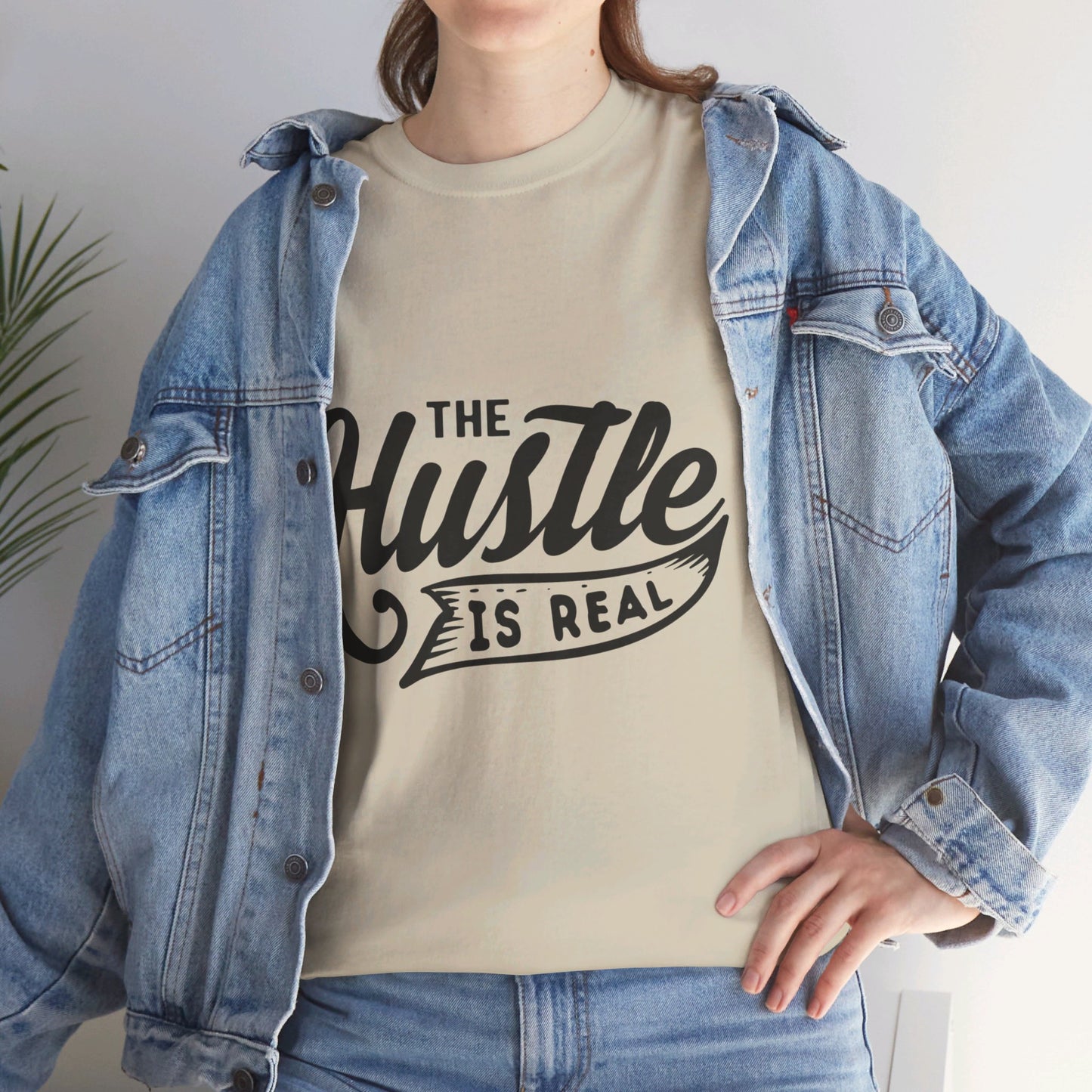 The Hustle Is Real-T-Shirt