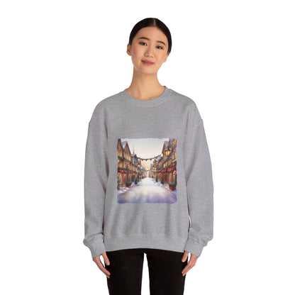 Snowy Christmas Village 9 - Sweatshirt