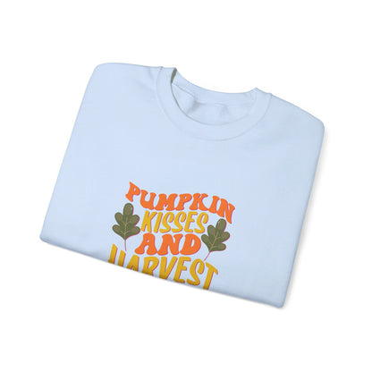 Pumpkin Kisses And Harvest Wishes - Sweatshirt