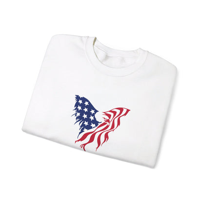 4th Of July Eagle - Crewneck Sweatshirt