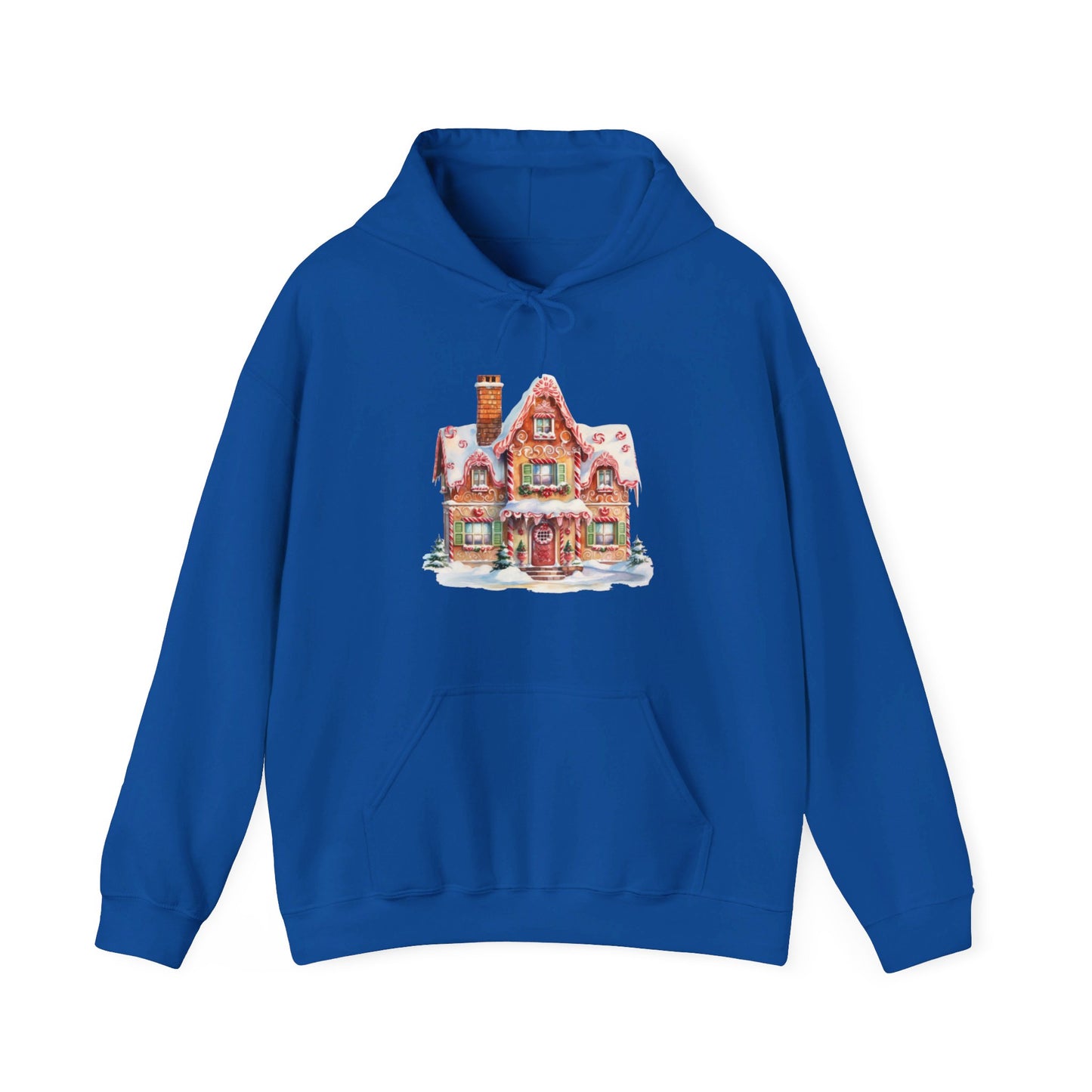 Snowy Christmas Village 14 - Hooded Sweatshirt