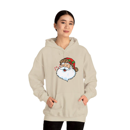 Festive Santa Claus - Hooded Sweatshirt