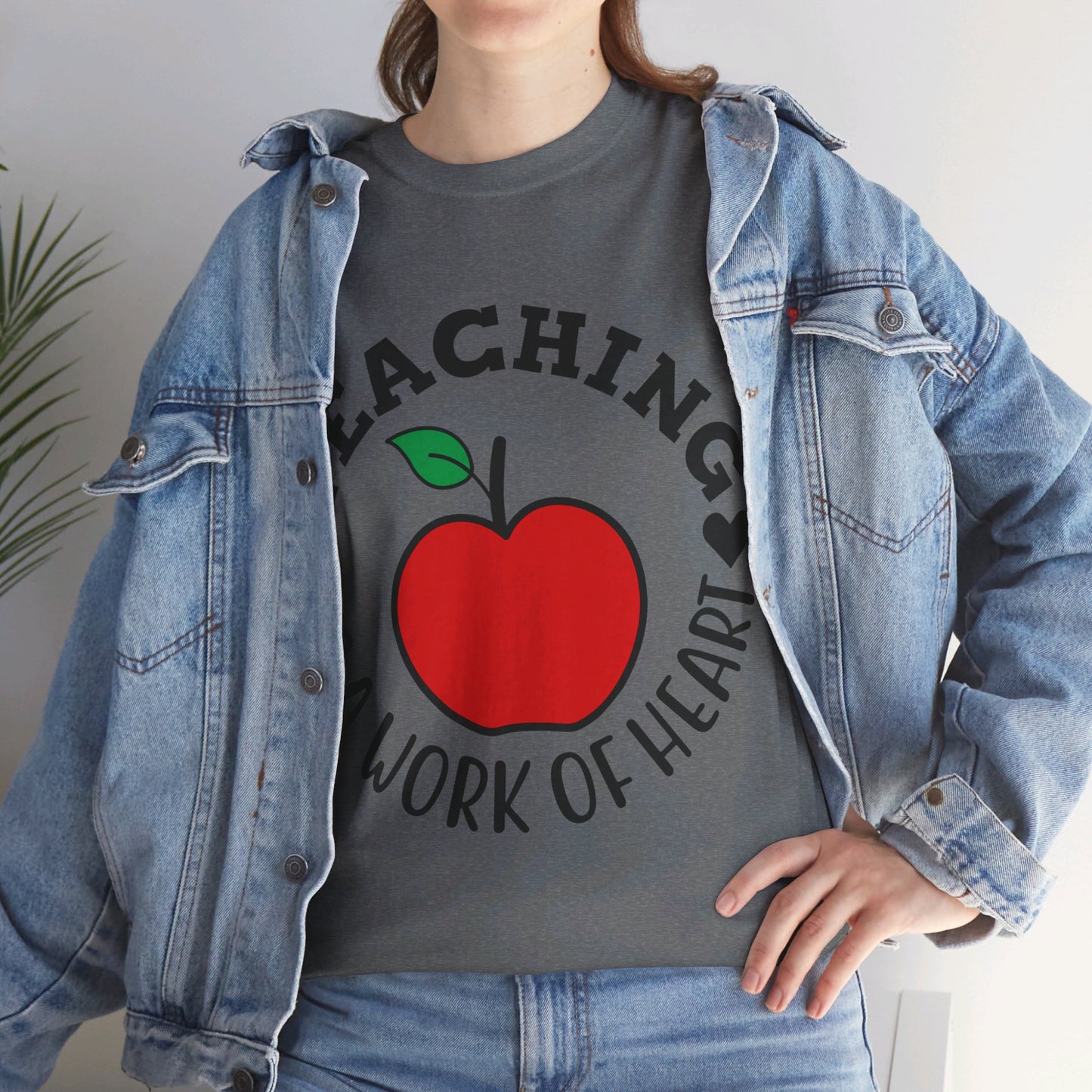 Teaching is a work of heart - T-Shirt