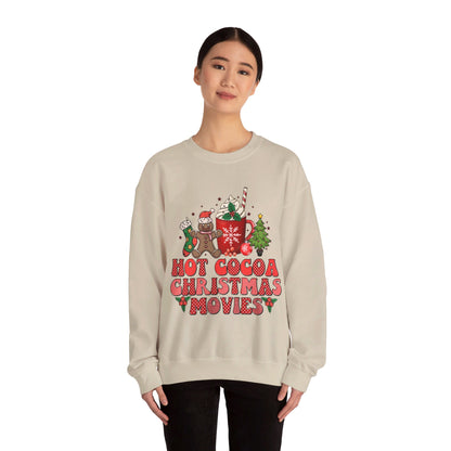 Hot Cocoa Christmas Movies - Crewneck Sweatshirt