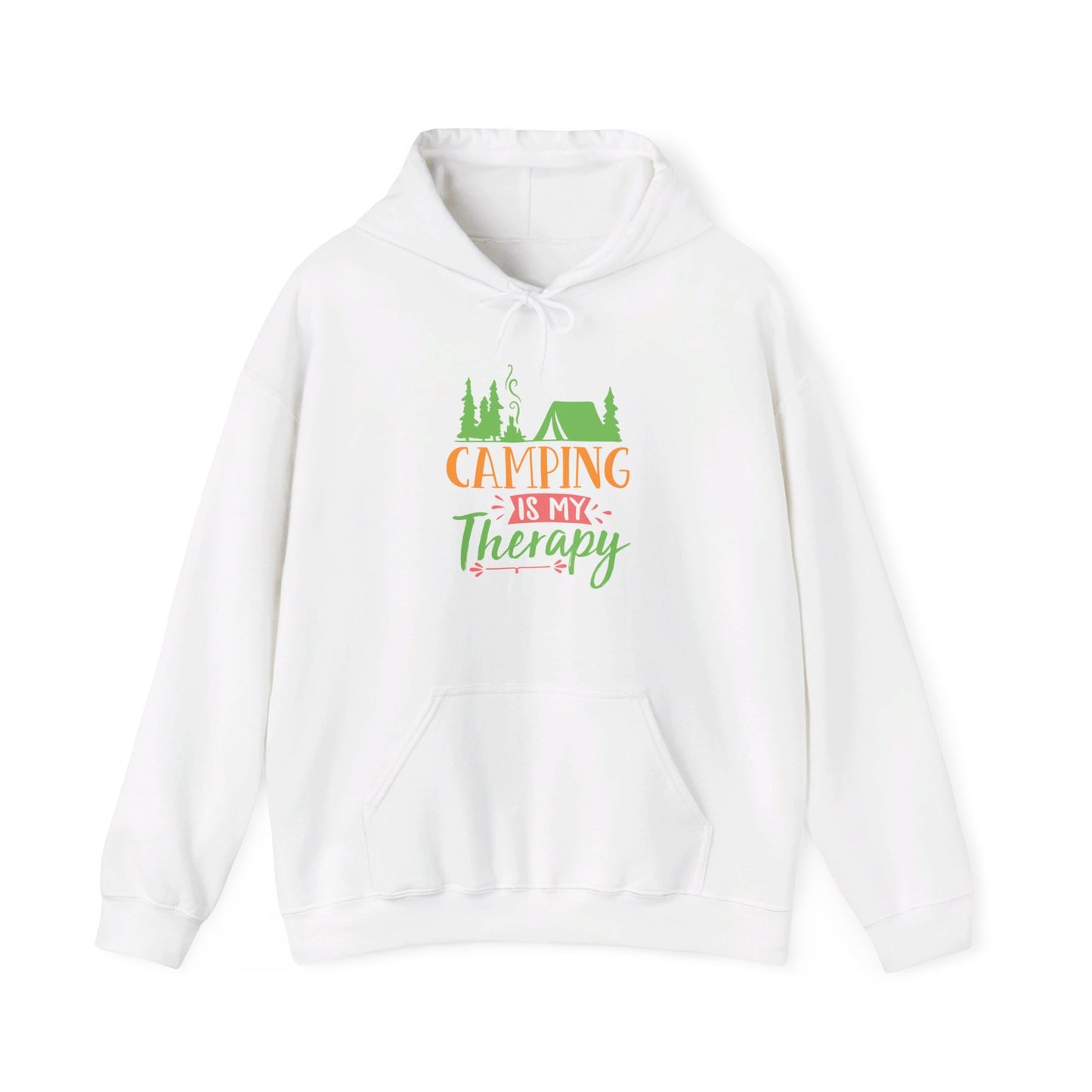 Camping Is My Therapy - Hooded Sweatshirt