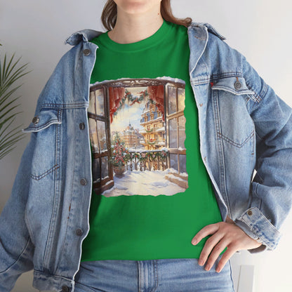 Christmas City To The Window  - T-Shirt