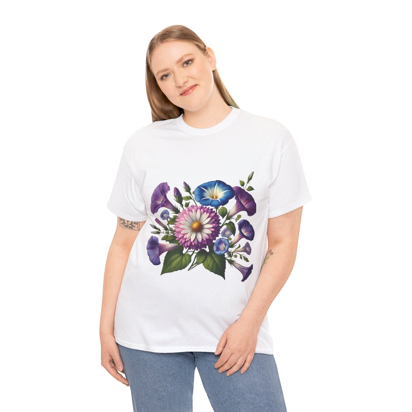 September Flowers - Birth Month - T-Shirt