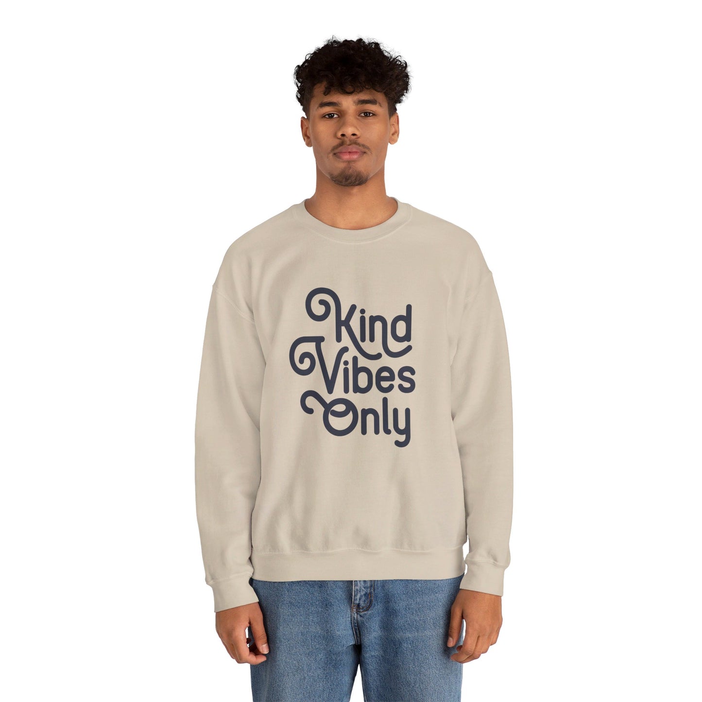 Kind Vibes Only - Crewneck Sweatshirt