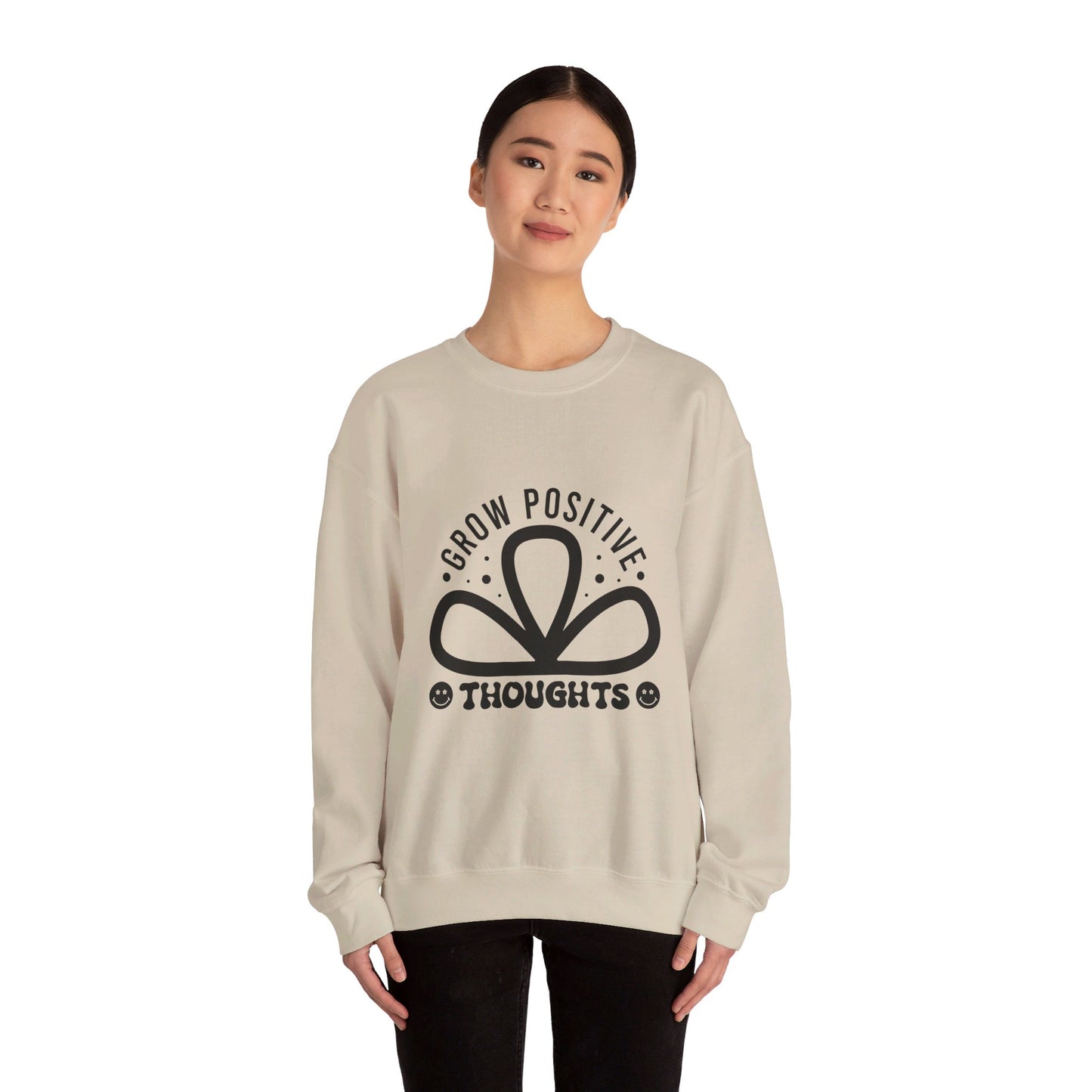 Grow Positive Thoughts - Crewneck Sweatshirt