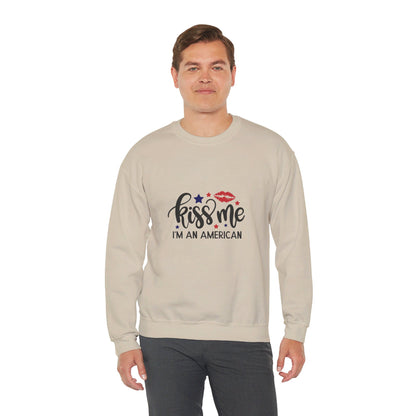 Kiss Me I'm An American - Sweatshirt