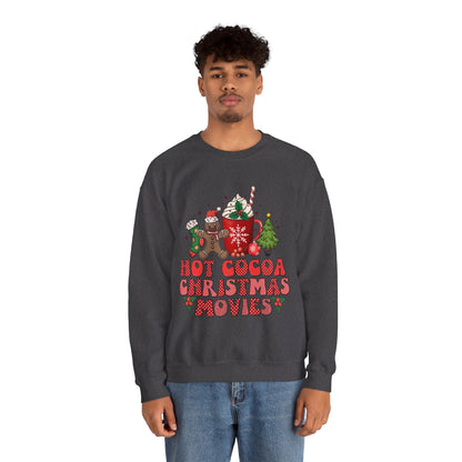 Hot Cocoa Christmas Movies - Crewneck Sweatshirt