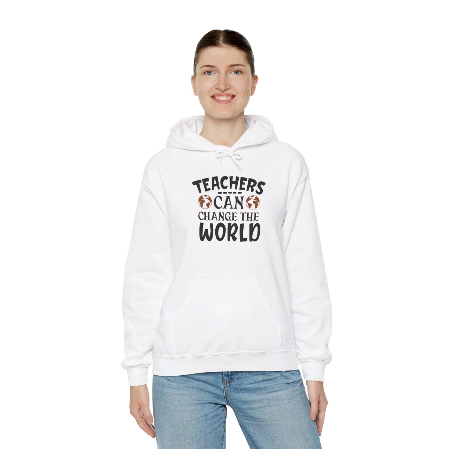 Teachers Change the World Every Day - Hooded Sweatshirt