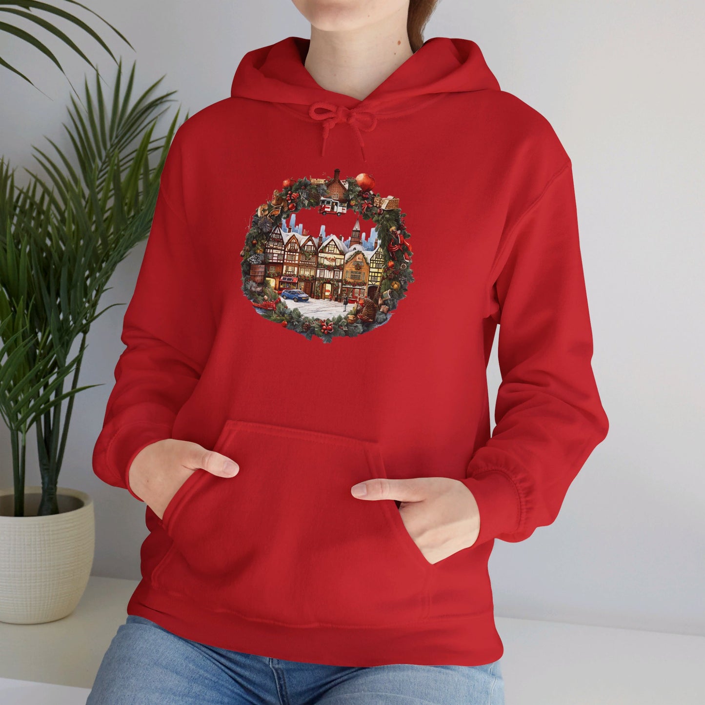 Holiday Village Magic - Hooded Sweatshirt