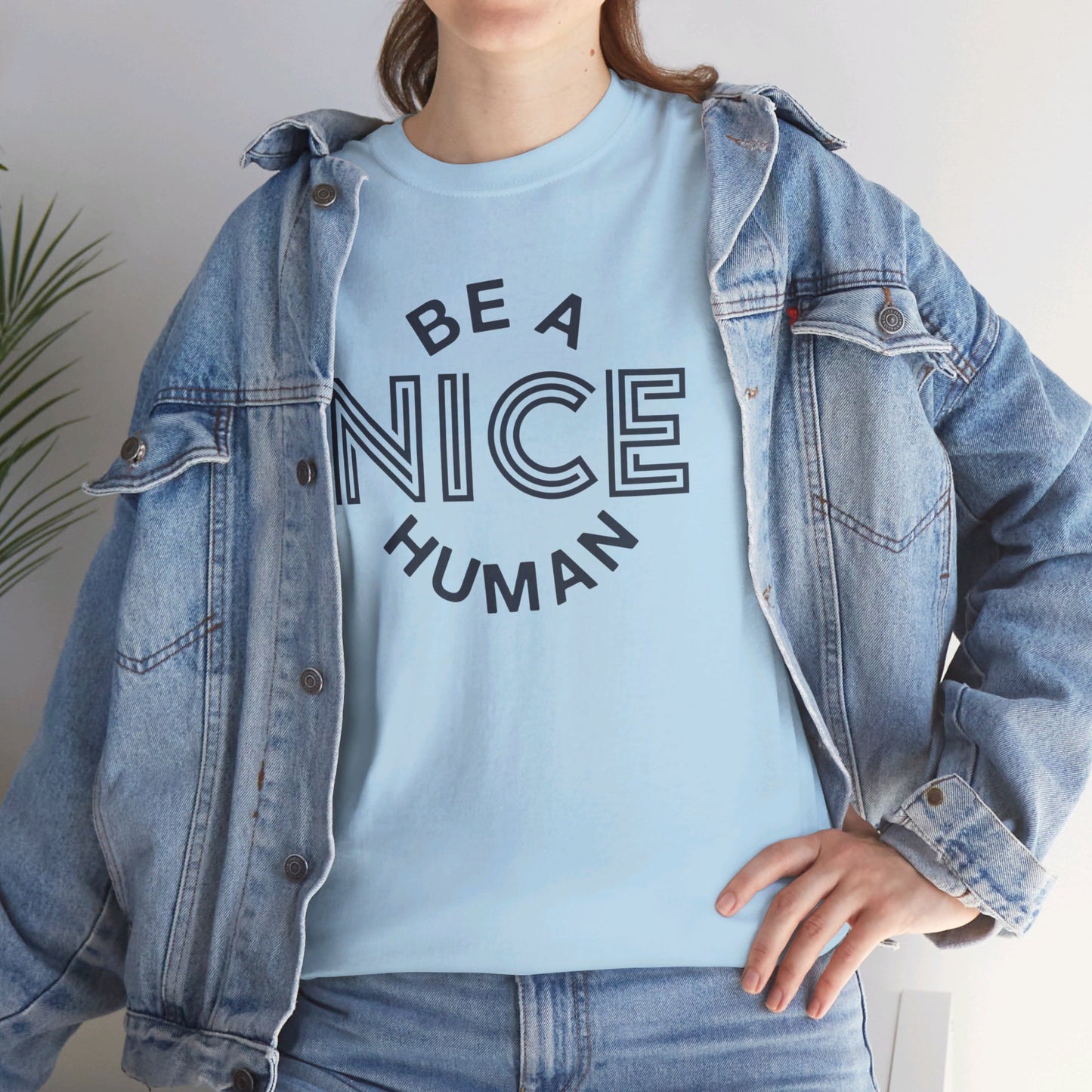 Be A Nice Human - T-Shirt