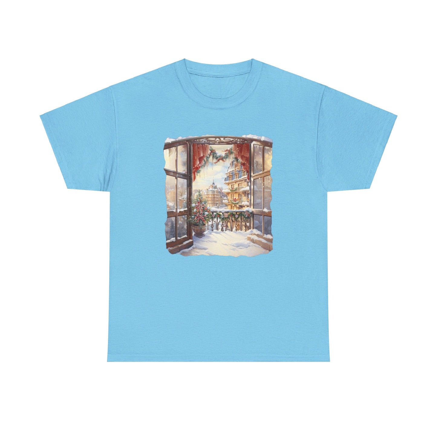 Christmas City To The Window  - T-Shirt