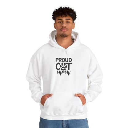 Proud Cat Mom Feline Love Forever - Hooded Sweatshirt