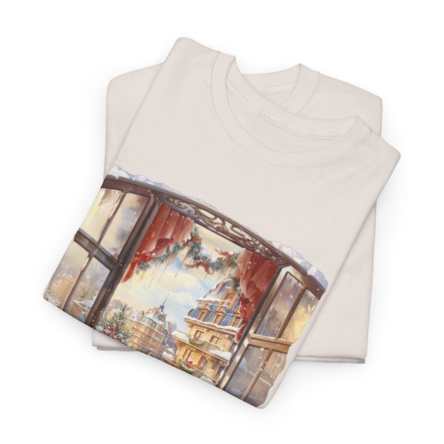 Christmas City To The Window  - T-Shirt